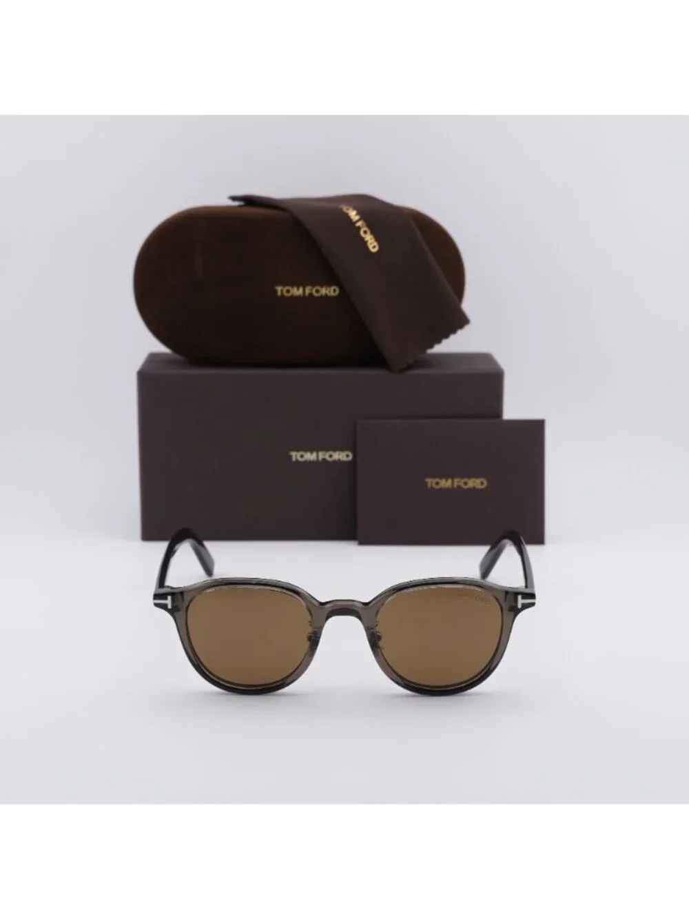 Tom Ford FT0977-D 20J Square Sunglasses - Grey / Roviex